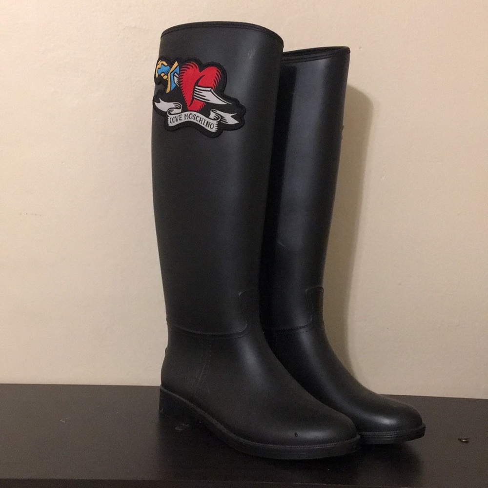 Moschino rain boots